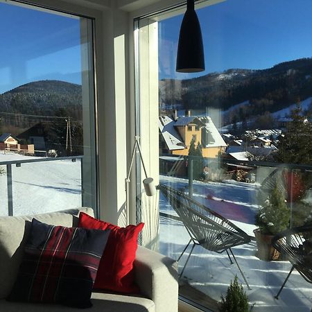 Widokowy Apartament Jodlowa Ski&Bike 什切尔克 外观 照片