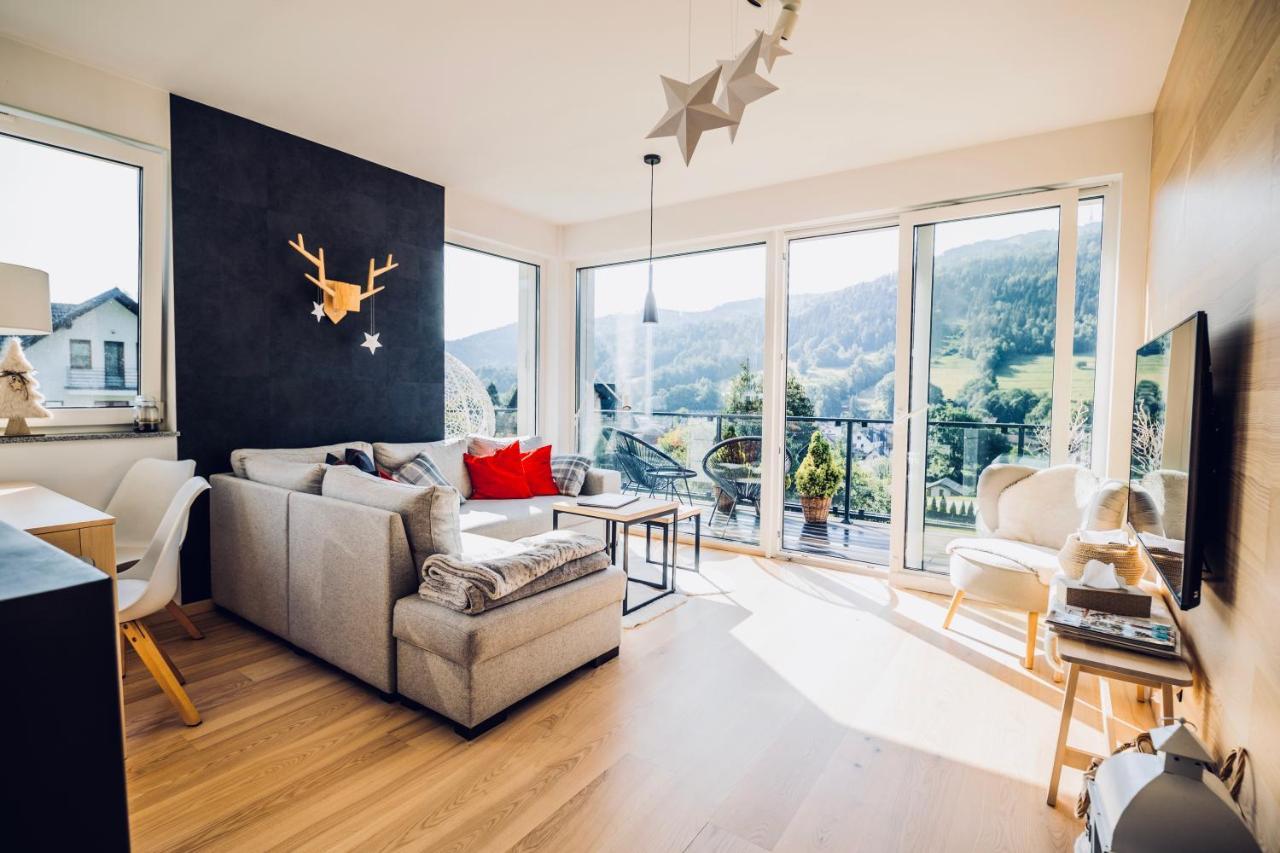Widokowy Apartament Jodlowa Ski&Bike 什切尔克 外观 照片