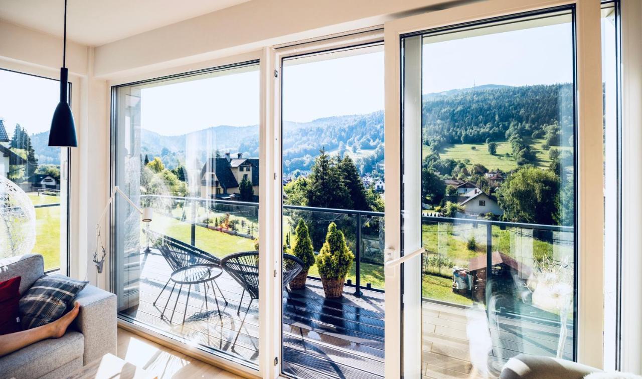 Widokowy Apartament Jodlowa Ski&Bike 什切尔克 外观 照片