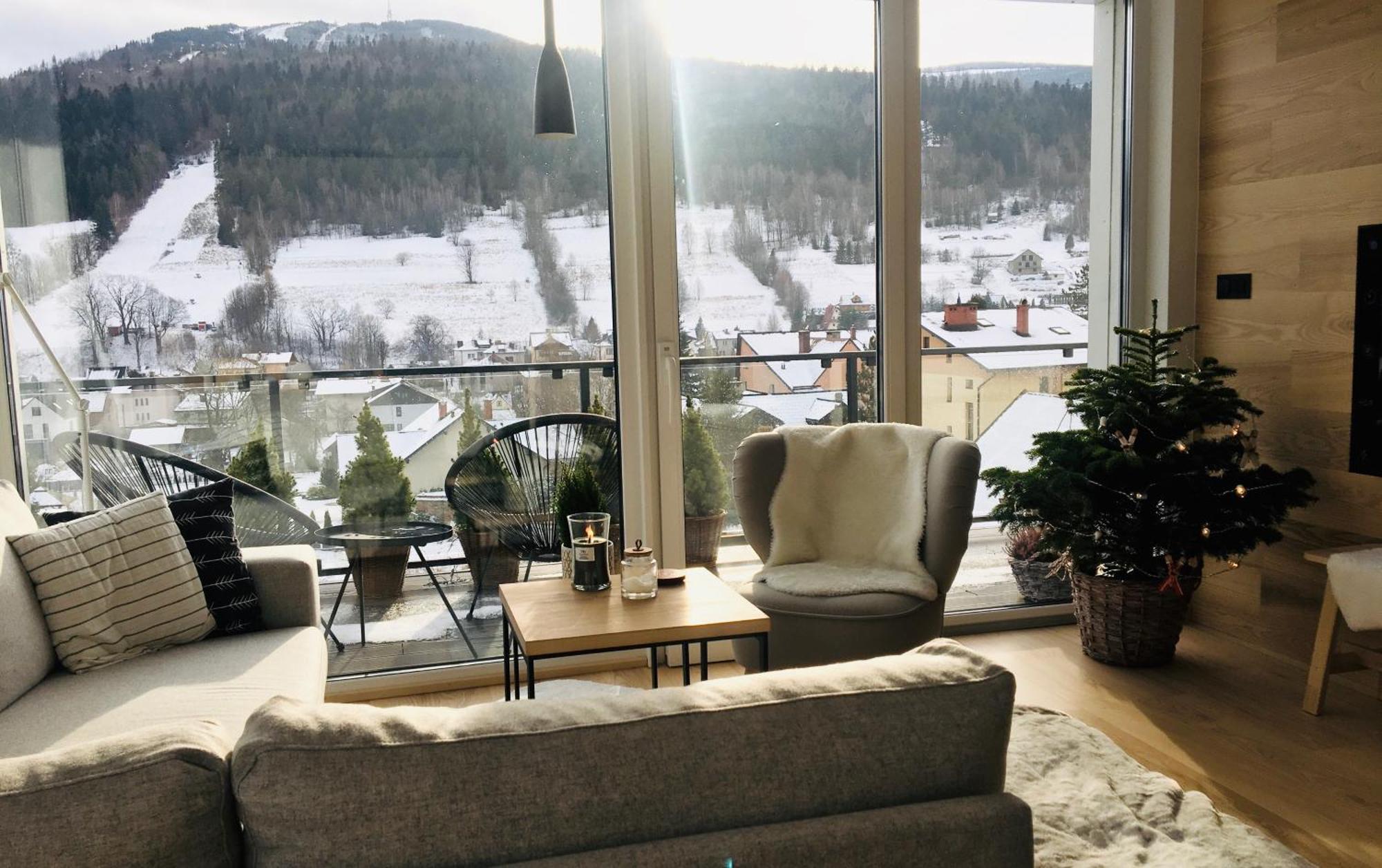 Widokowy Apartament Jodlowa Ski&Bike 什切尔克 外观 照片