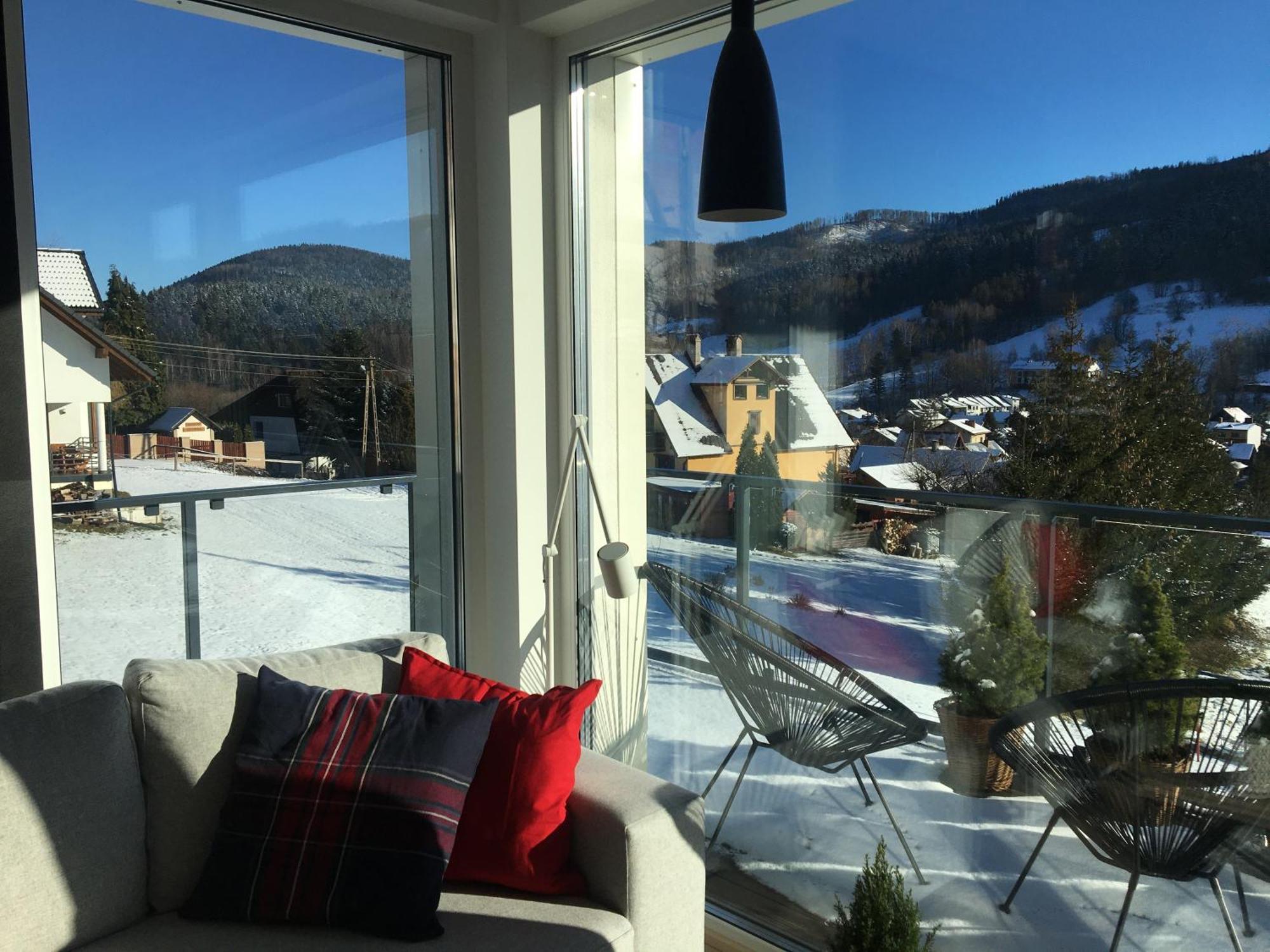 Widokowy Apartament Jodlowa Ski&Bike 什切尔克 外观 照片