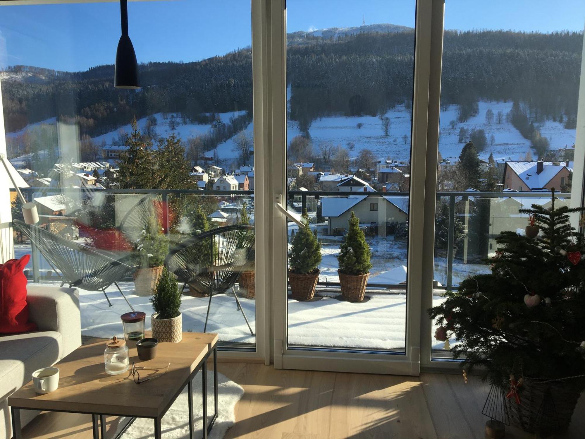 Widokowy Apartament Jodlowa Ski&Bike 什切尔克 外观 照片
